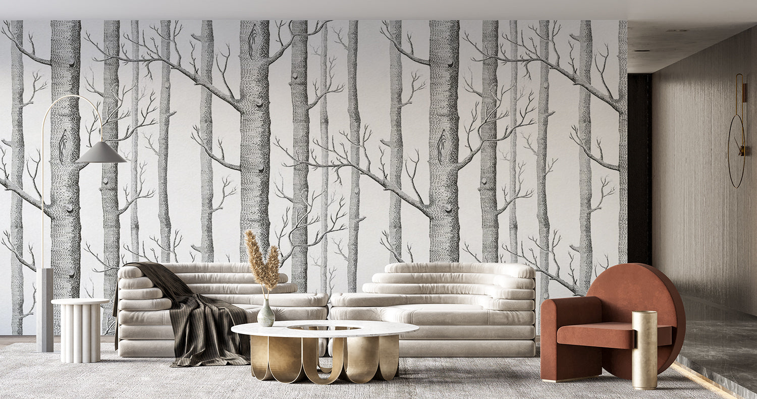 Papier Peint Foret De Boulot