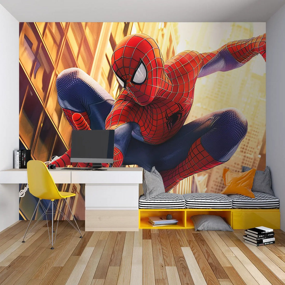 papier peint spiderman