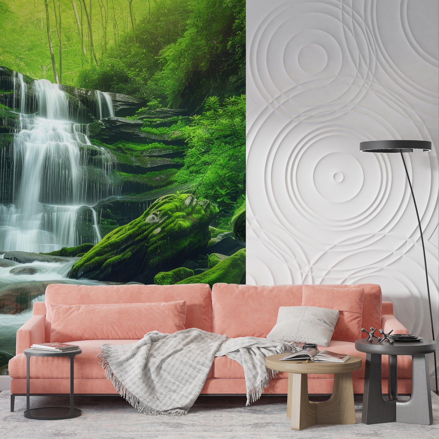 Papier Peint Cascade Relaxante - tendances