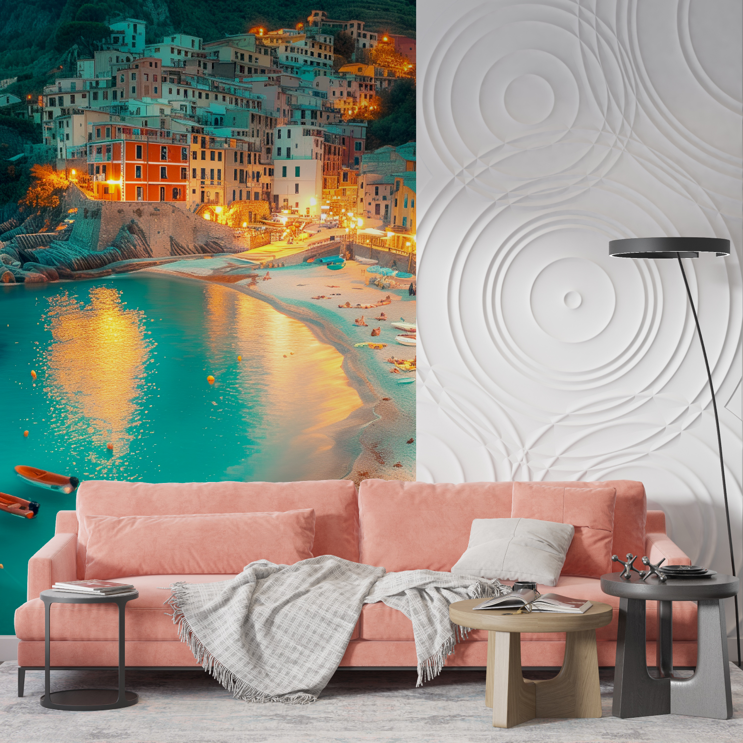 Papier Peint Paysage Italien Panoramique - tendances