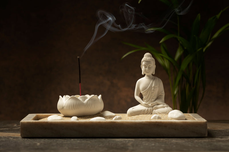 Papier Peint Zen Bouddha Encens