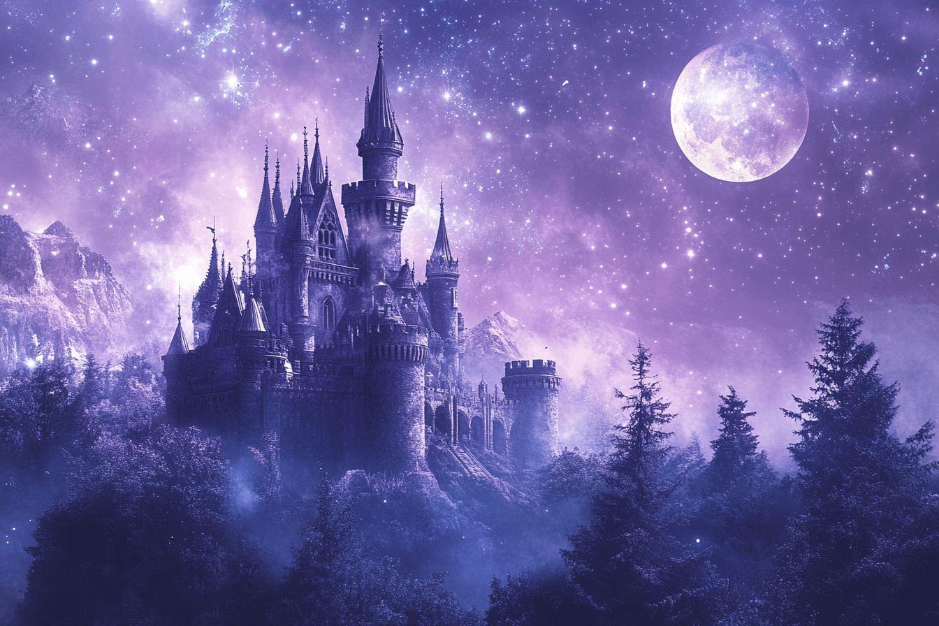 Papier Peint Princesse Chambre Violette