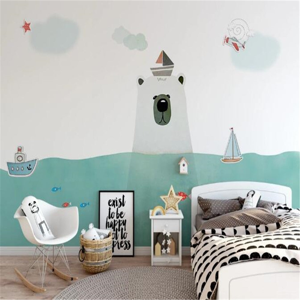 Marine Wallpaper <br/> Kind White Bear