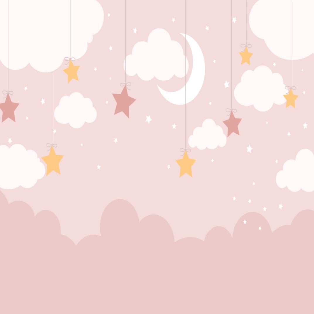 Star Wallpaper <br/> Star Girl and Pink Cloud