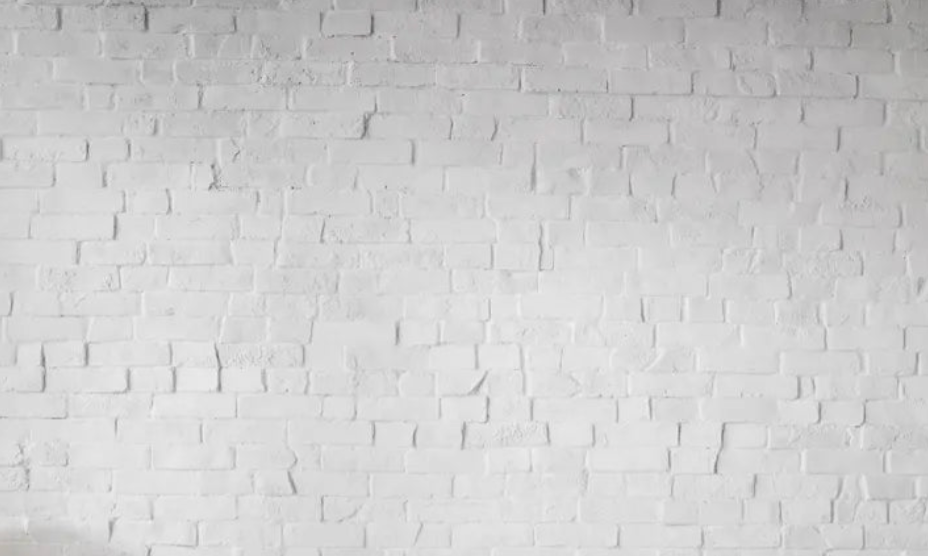 White brick wallpaper