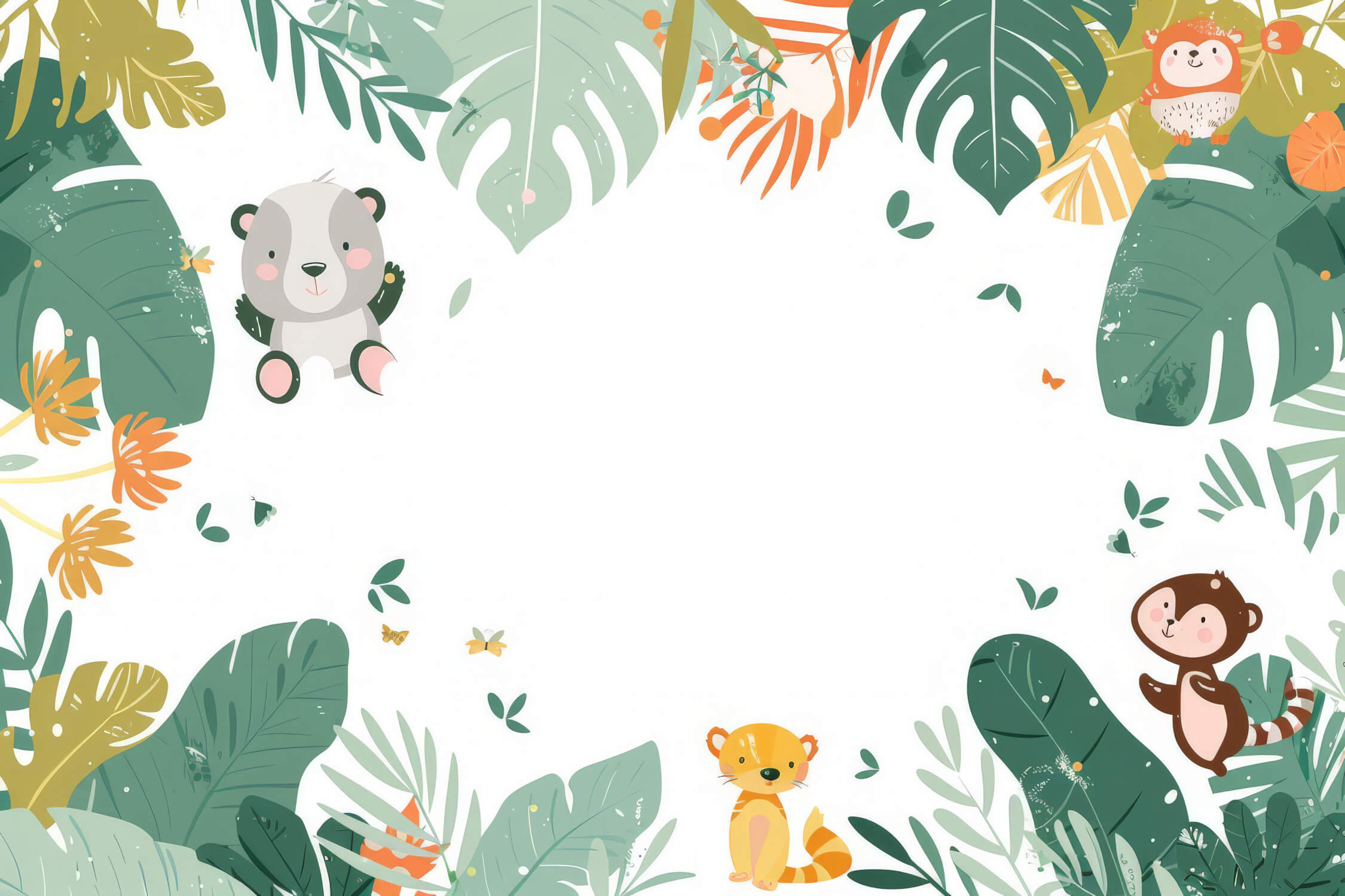 Papier Peint Jungle Enfants