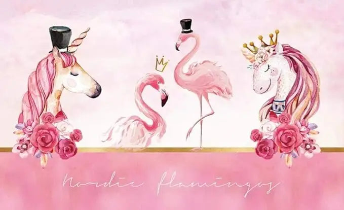 Pink Flamingo Girl Bedroom Decor