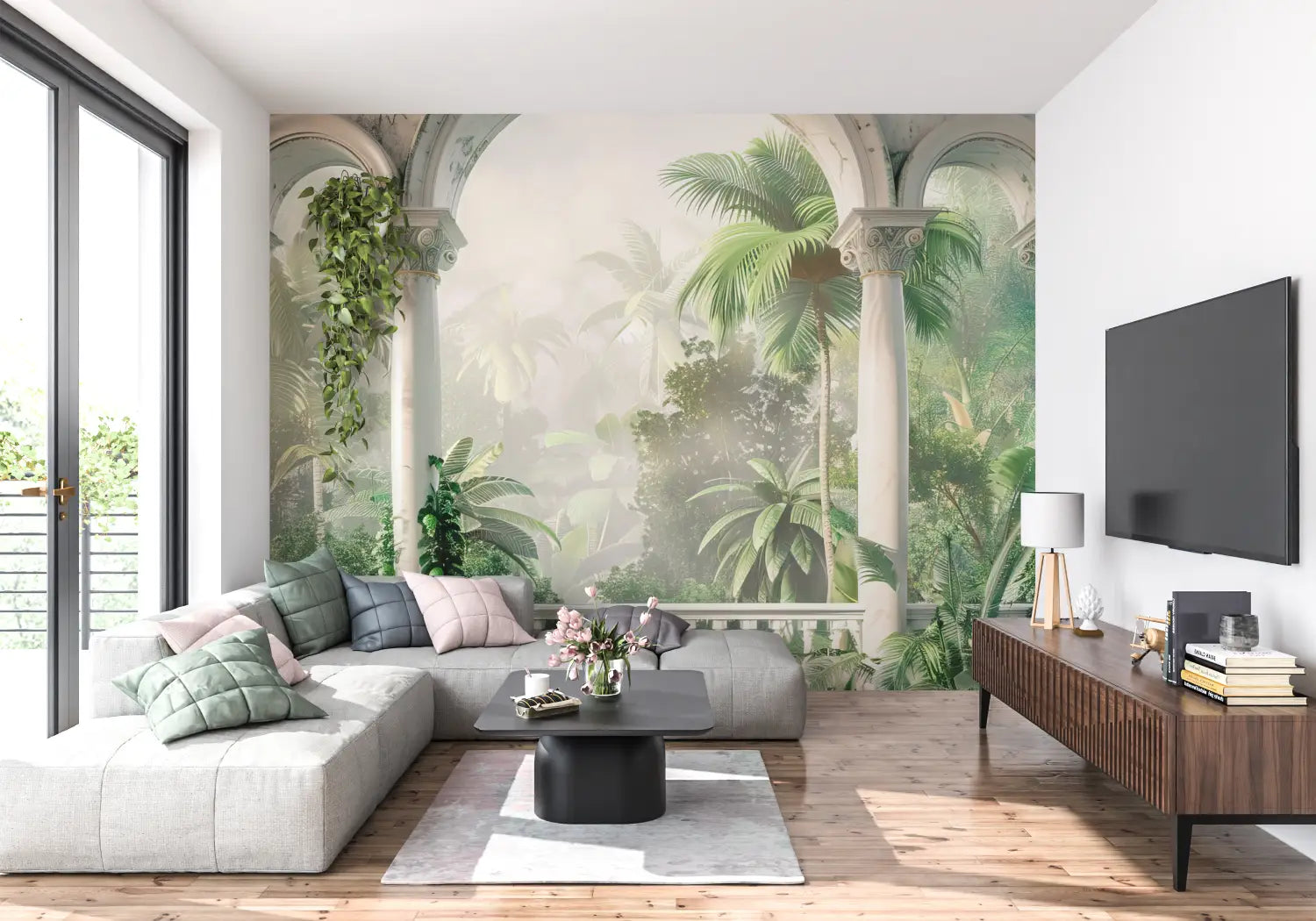 Decor Trompe L Oeil Wallpaper - Second Image