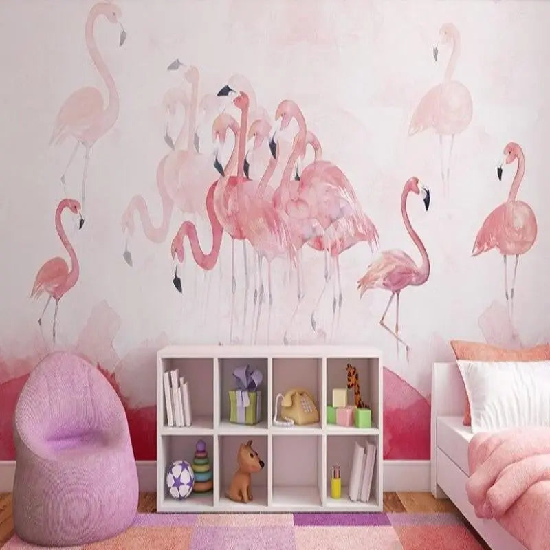 Rosa Flamingo-Babyzimmer - Second Image