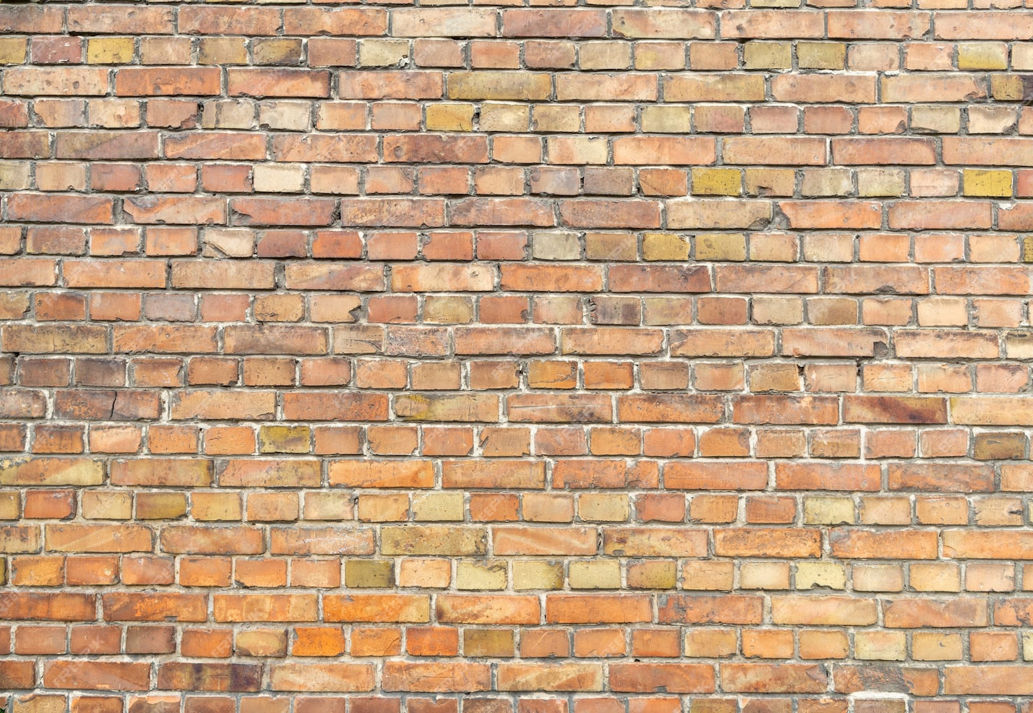 Brick wallpaper wall