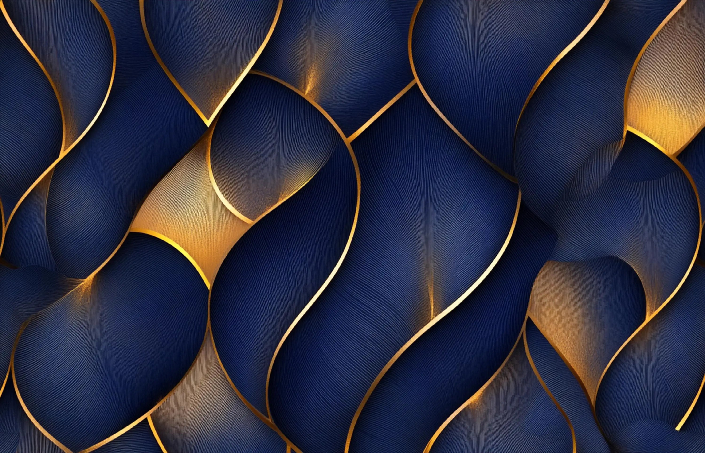 Blue 3D wallpaper