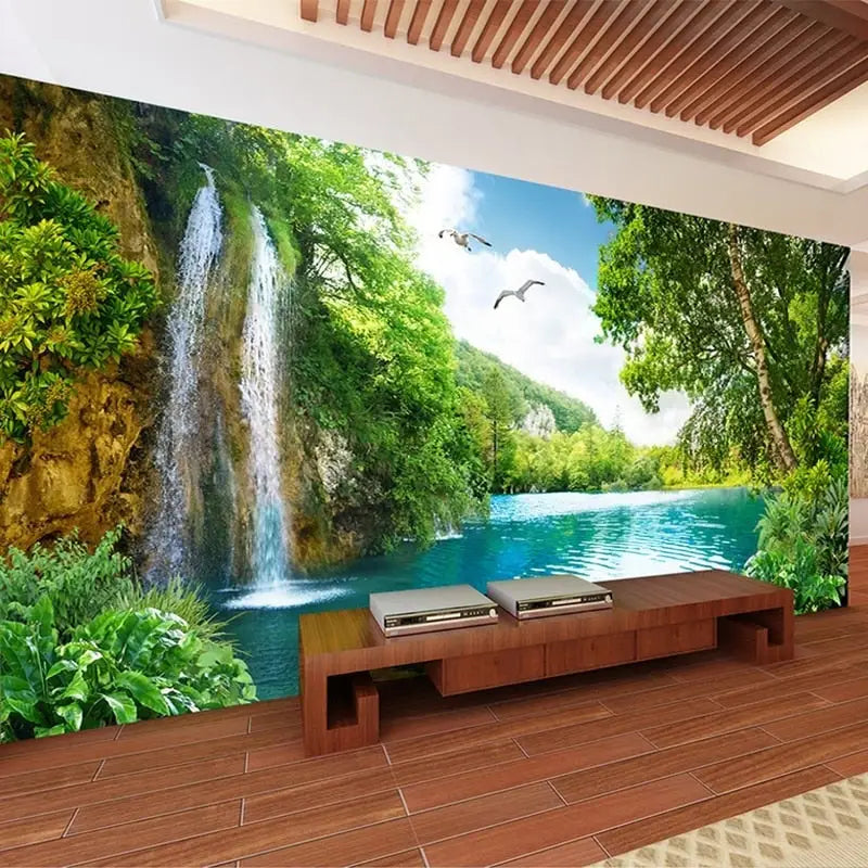 3d Waterfall Wallpaper - Second Image