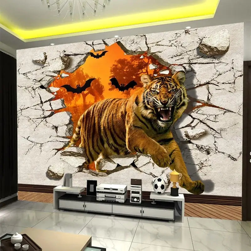 3D-Tiger-Hintergrundbild - Second Image