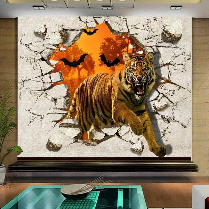 3D-Tiger-Hintergrundbild - Second Image