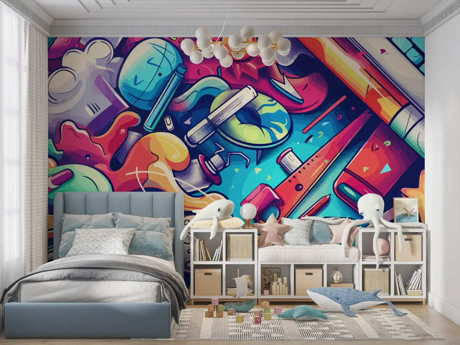 Teen Art Graffiti Design Wallpaper - Second Image