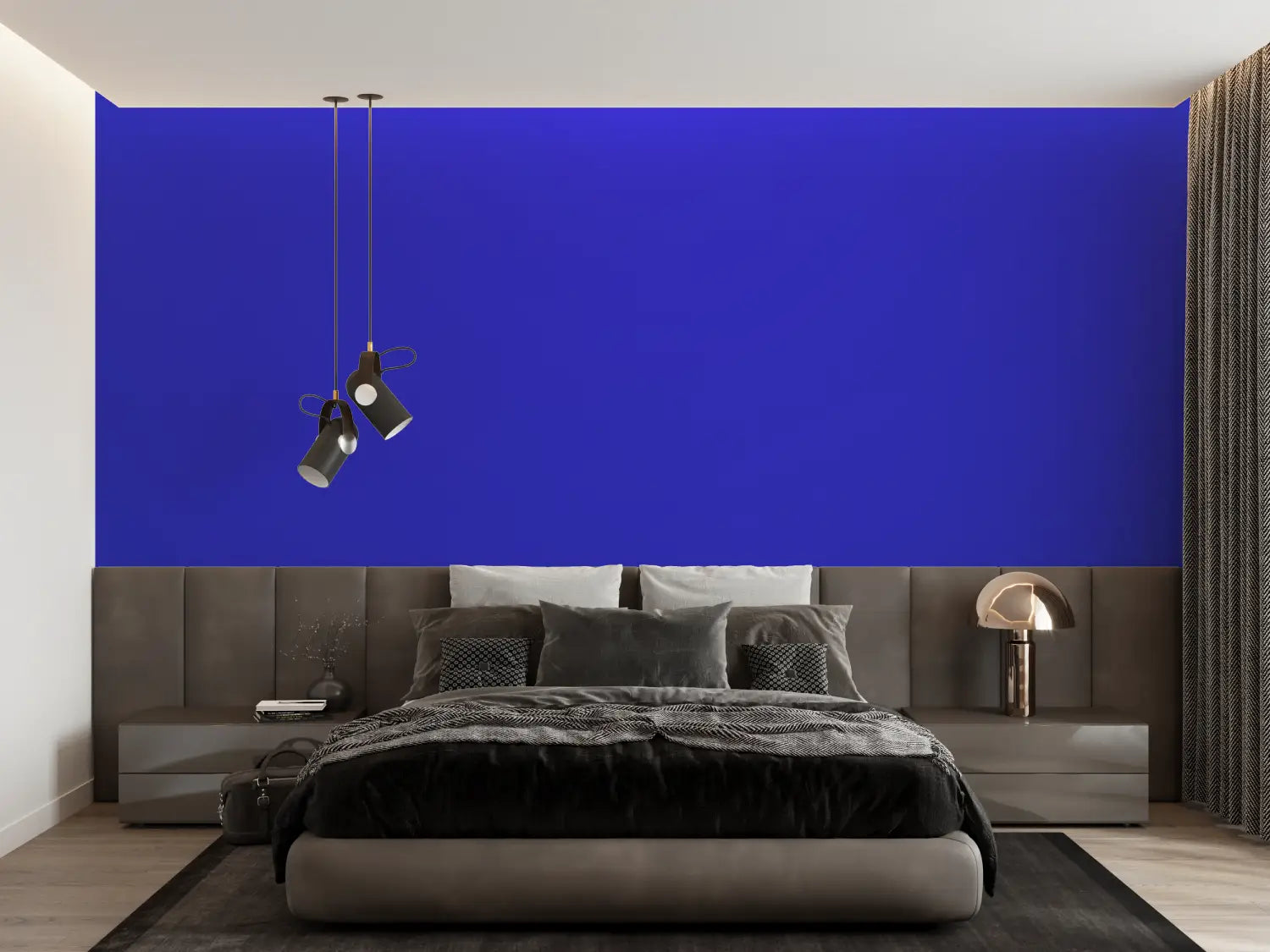 Majorelle blue wallpaper - Second Image