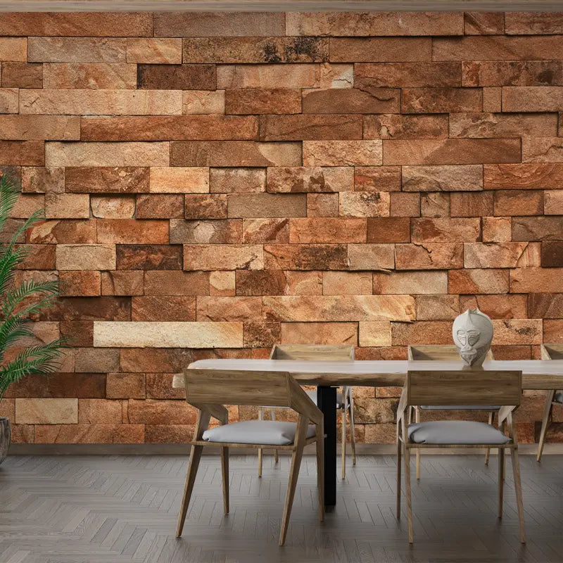 Wood Brick Wallpaper - Second Image