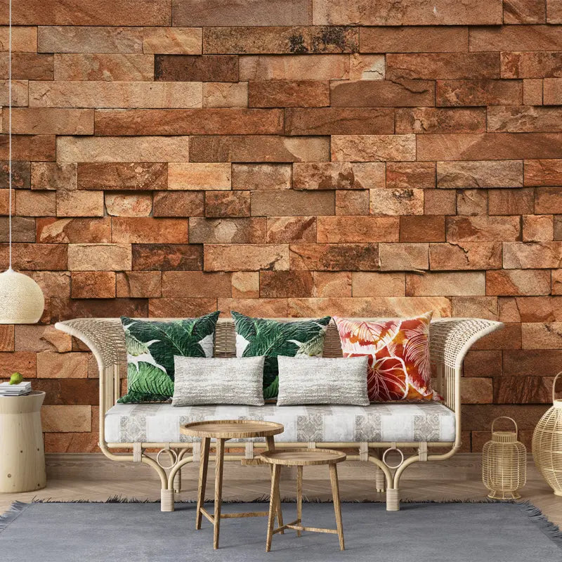 Wood Brick Wallpaper - Second Image