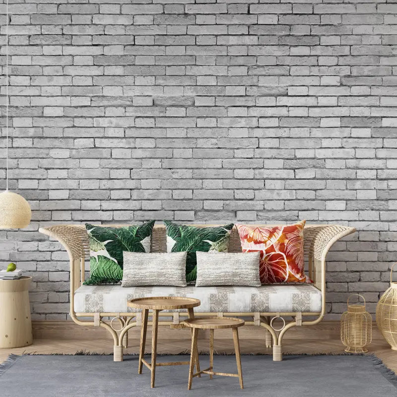 Gray Brick Wallpaper - Second Image