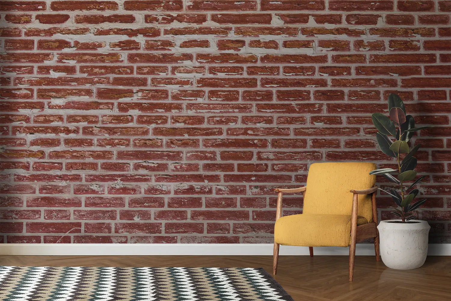 Red Brick Wallpaper - Second Image