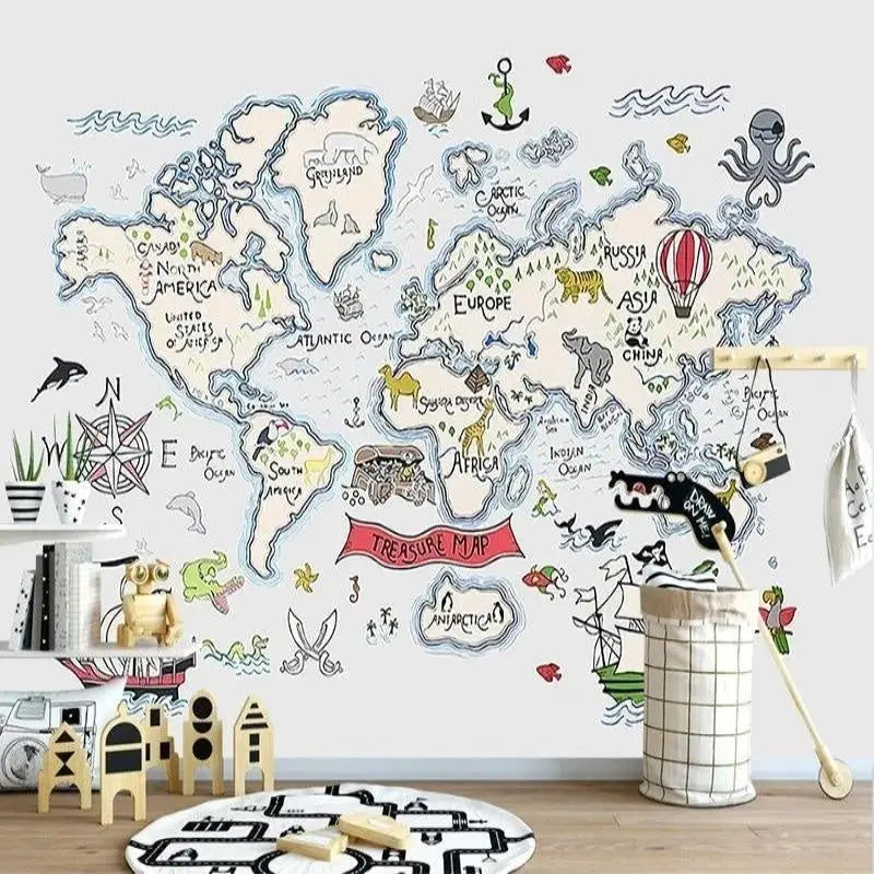 Map Wallpaper at Very - Second Image