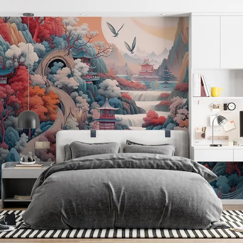 Japanese Bedroom Wallpaper - Second Image