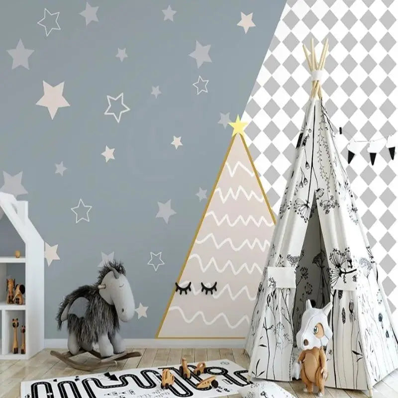 Little Boy Bedroom Wallpaper - Second Image