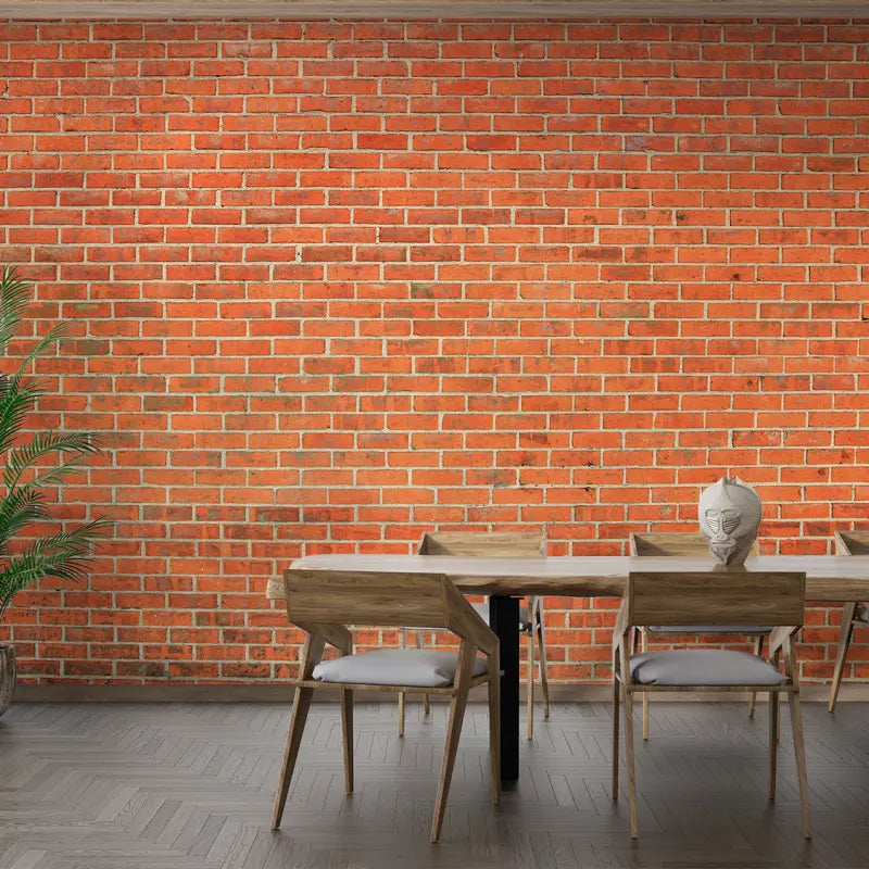 Brick color wallpaper - Second Image