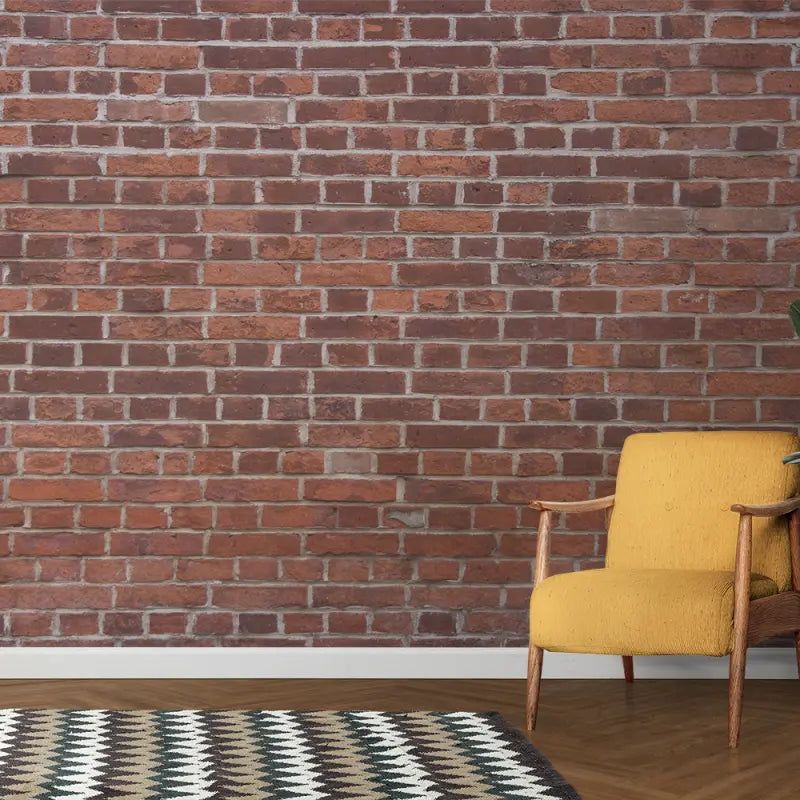 3D brick effect wallpaper - Second Image