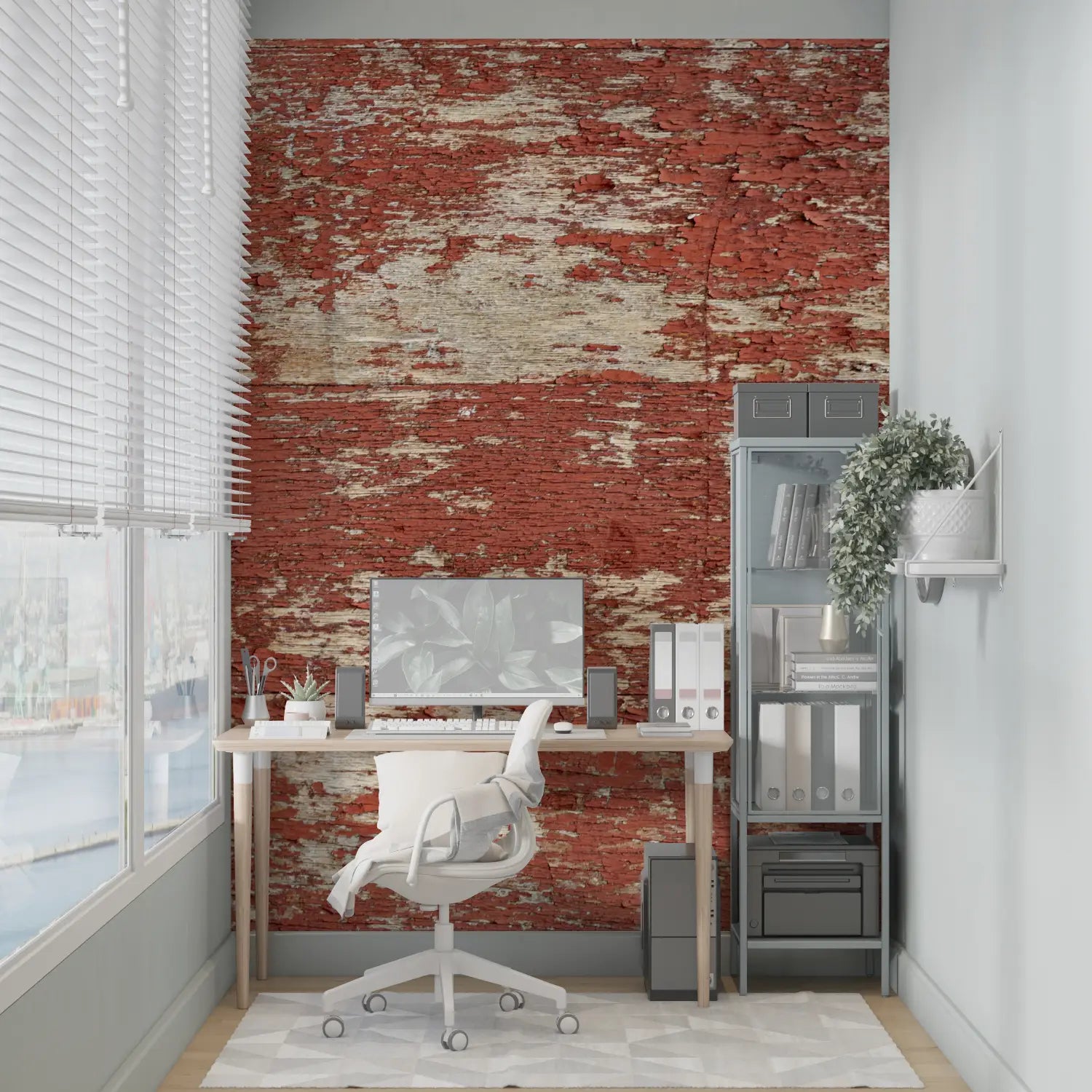 Red Brick Effect Wallpaper - Second Image