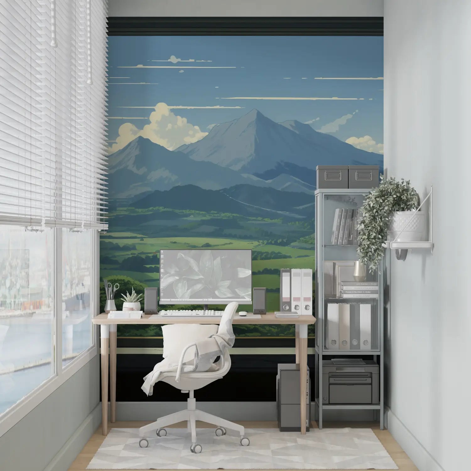 Trompe L Oeil Window Wallpaper - Second Image