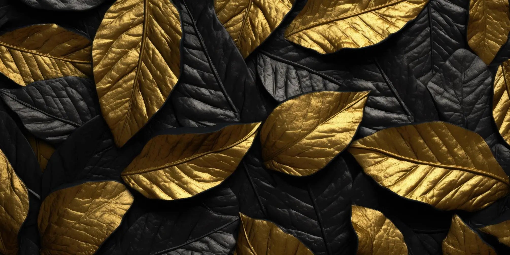 Black and gold sheet wallpaper