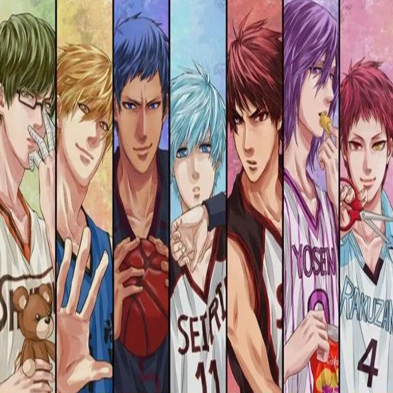 Japanese Manga Basketball Team Wallpaper - Second Image