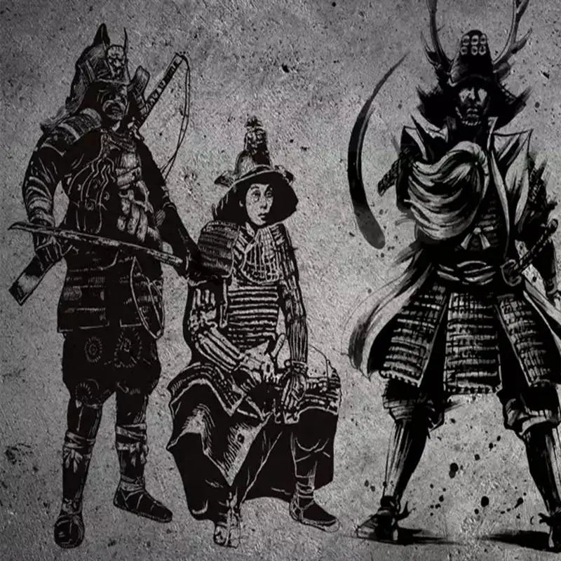 Japanische Samurai-Tapete - Second Image