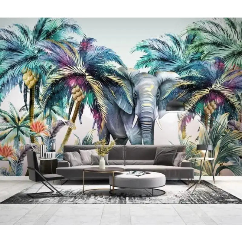 Papier Peint Jungle Tropicale