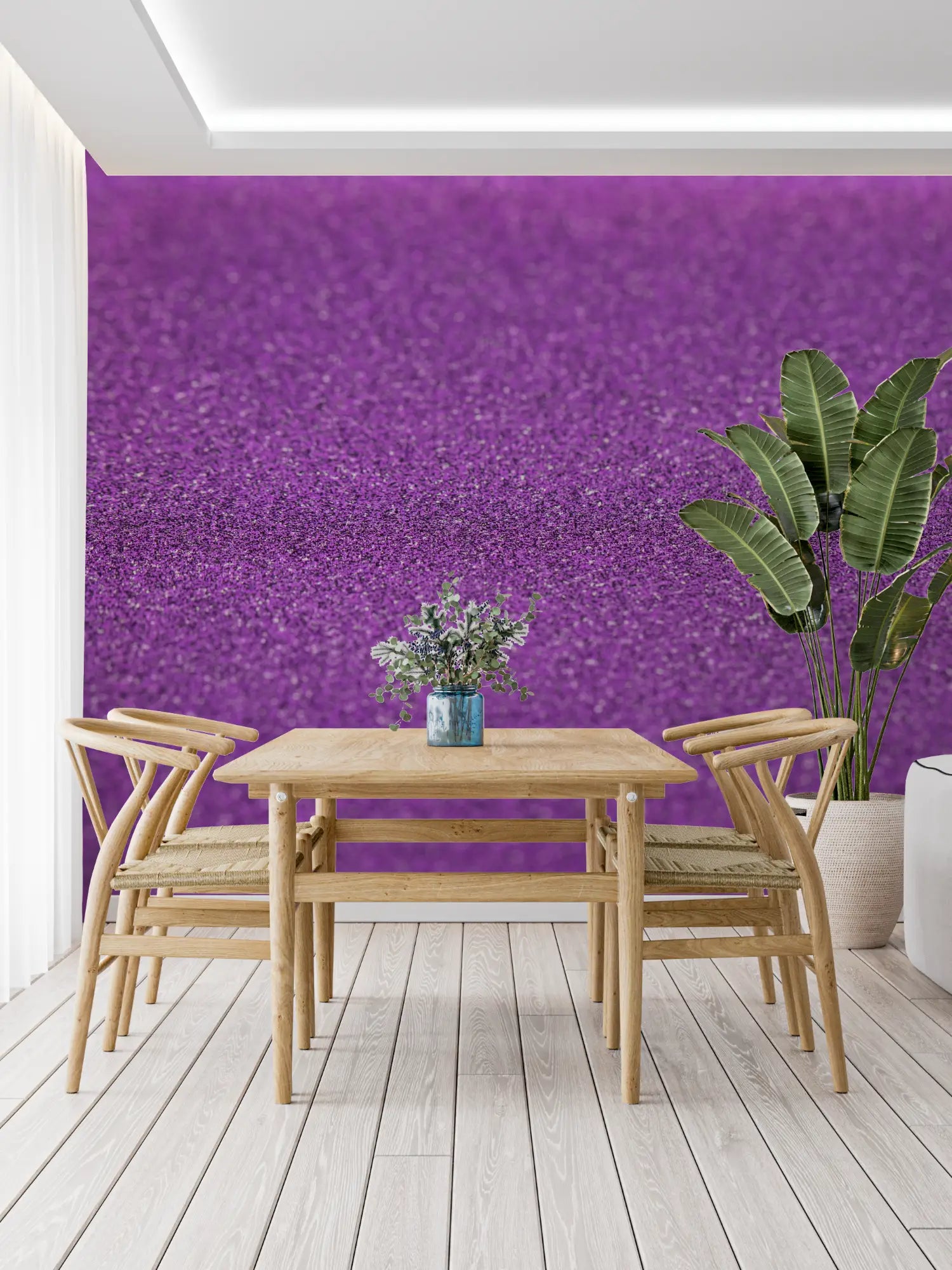 Mauve glitter wallpaper - Second Image