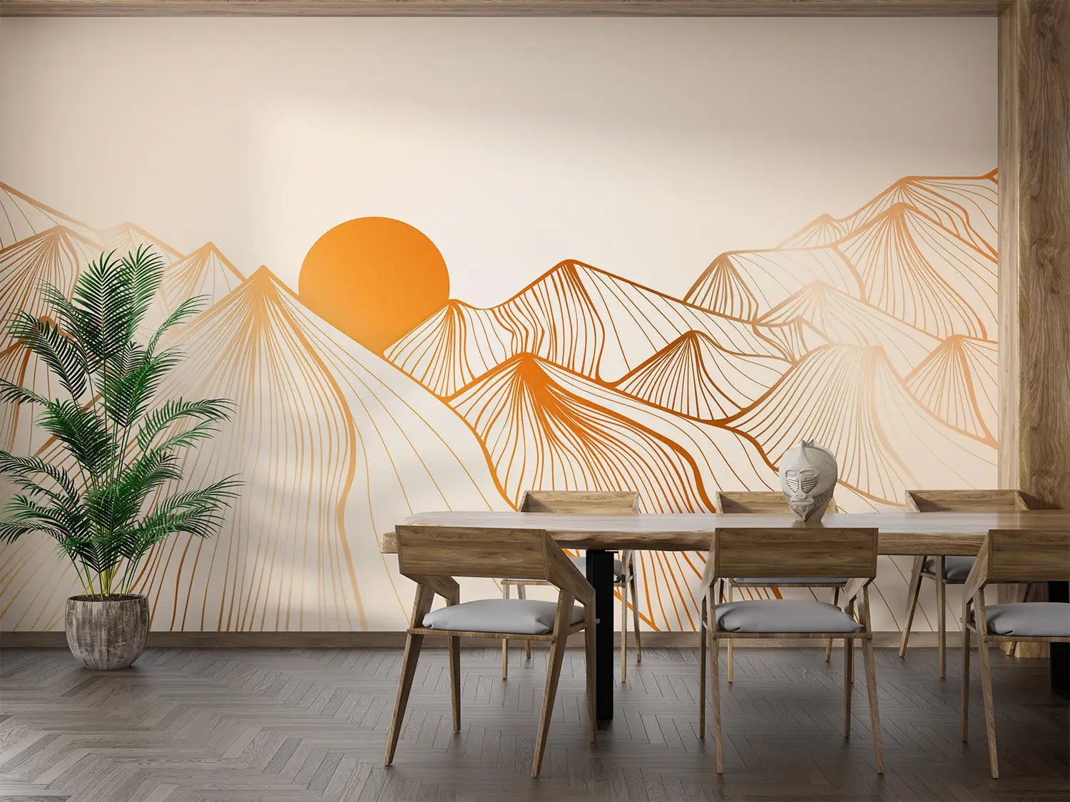 Papier Peint Montagne Design