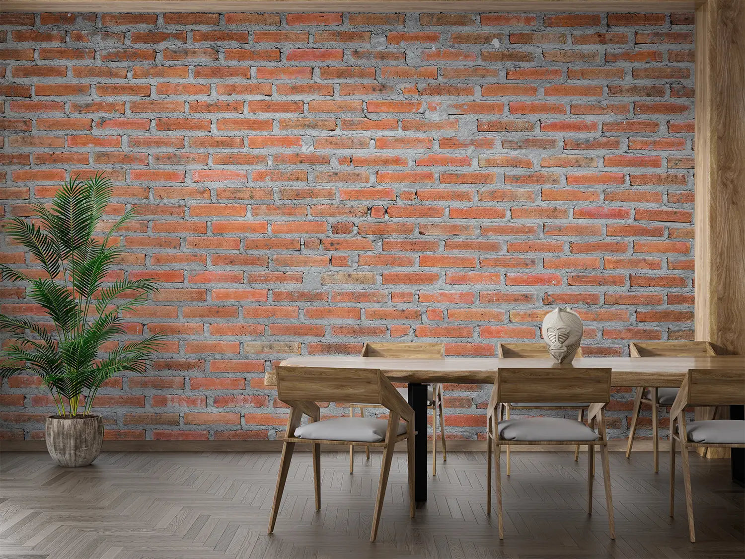 Brick Pattern Wallpaper - Second Image