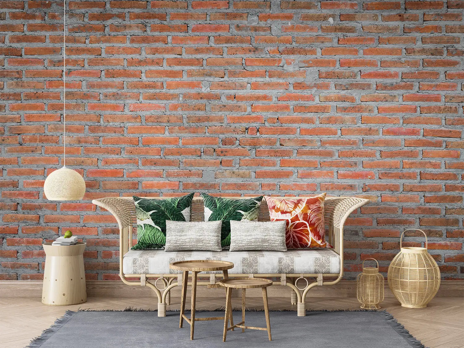 Brick Pattern Wallpaper - Second Image