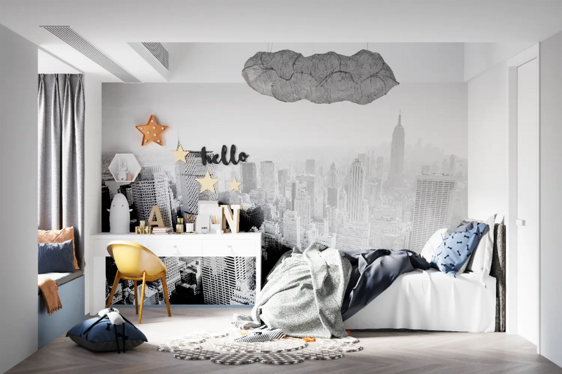 Papier Peint New York Chambre Ado - tapisserie ado