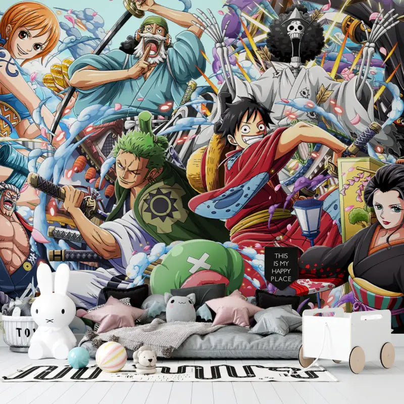 Papier Peint One Piece - chambre petit