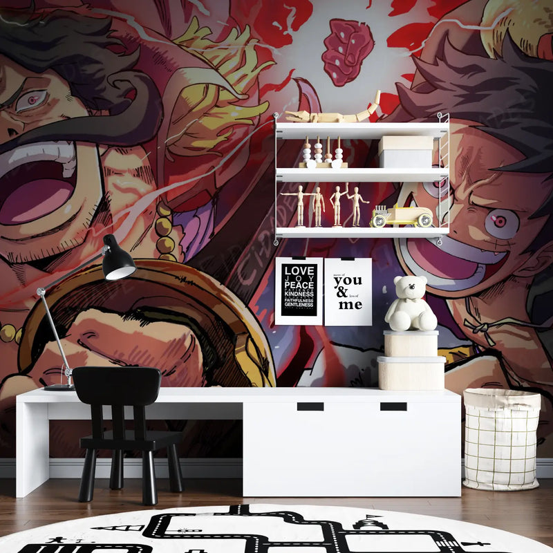 Papier Peint One Piece Pirates De Roger - tapisserie hero