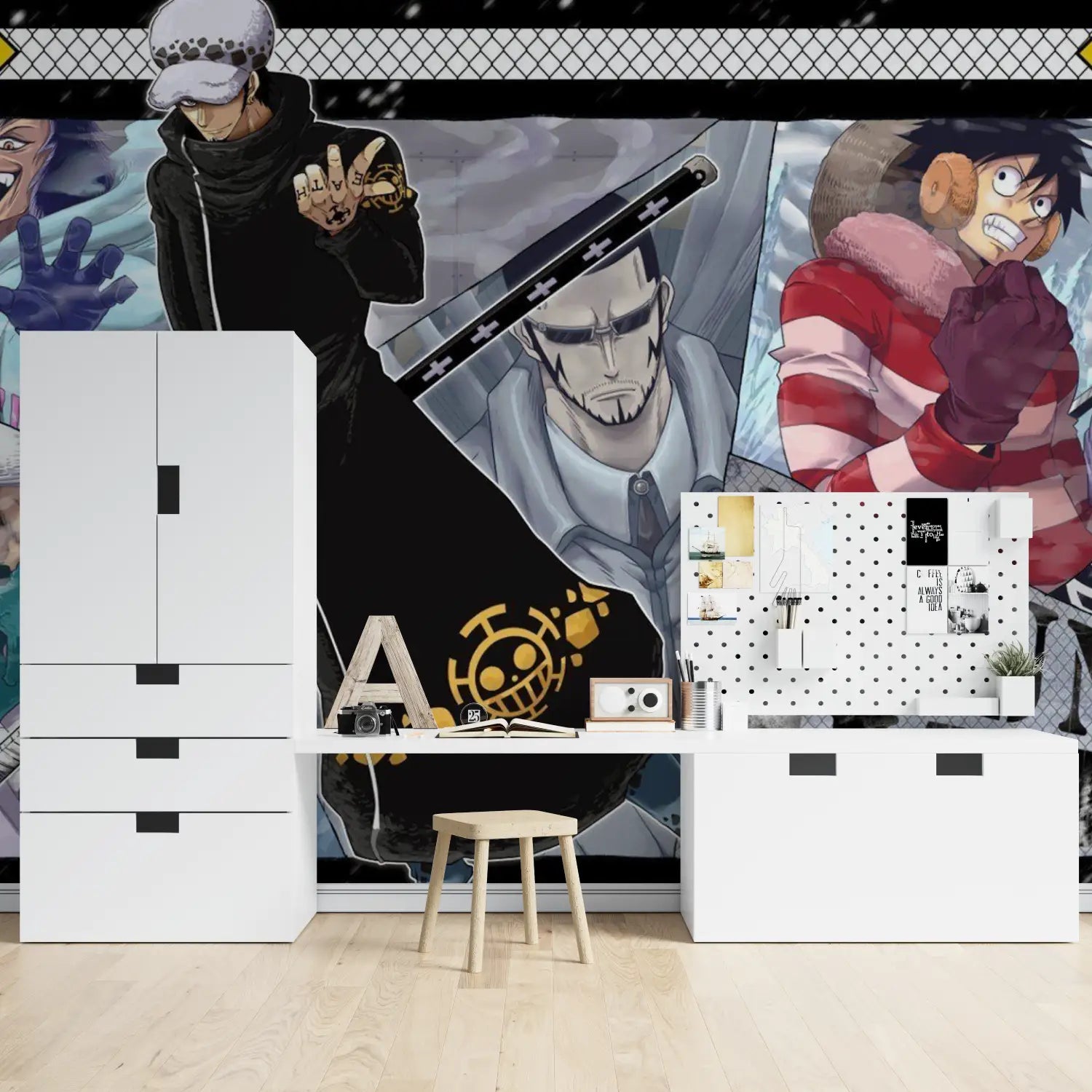 Papier Peint One Piece Punk Hazard - tapisserie hero