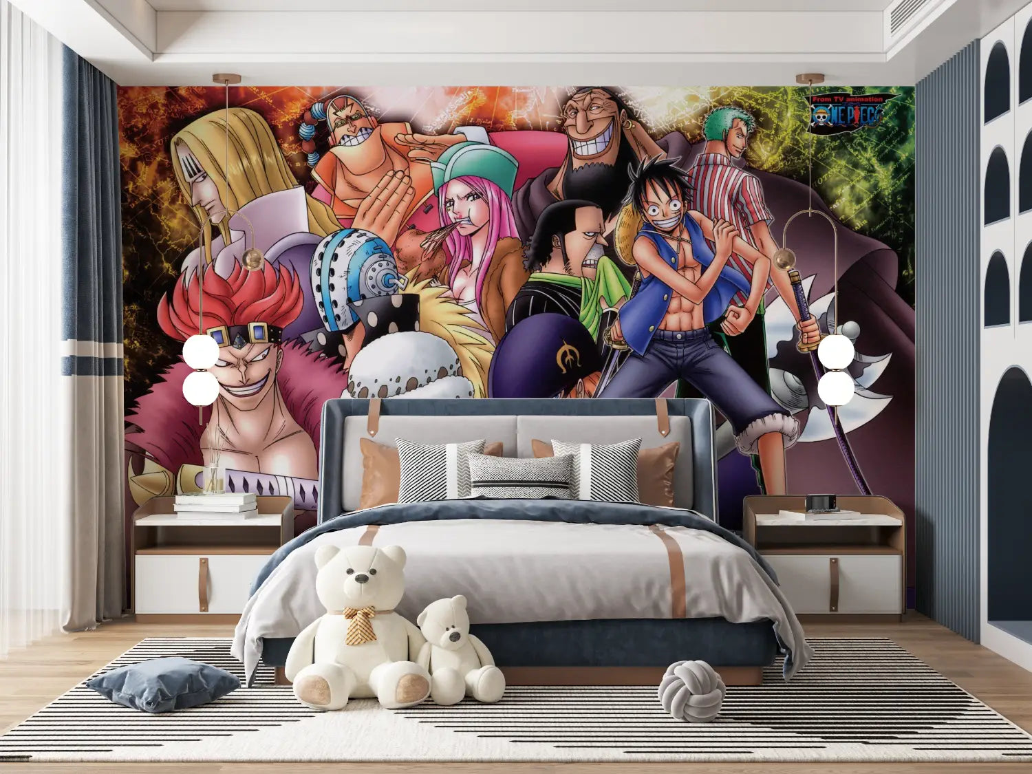 Papier Peint One Piece Supernovas - tapisseries murale