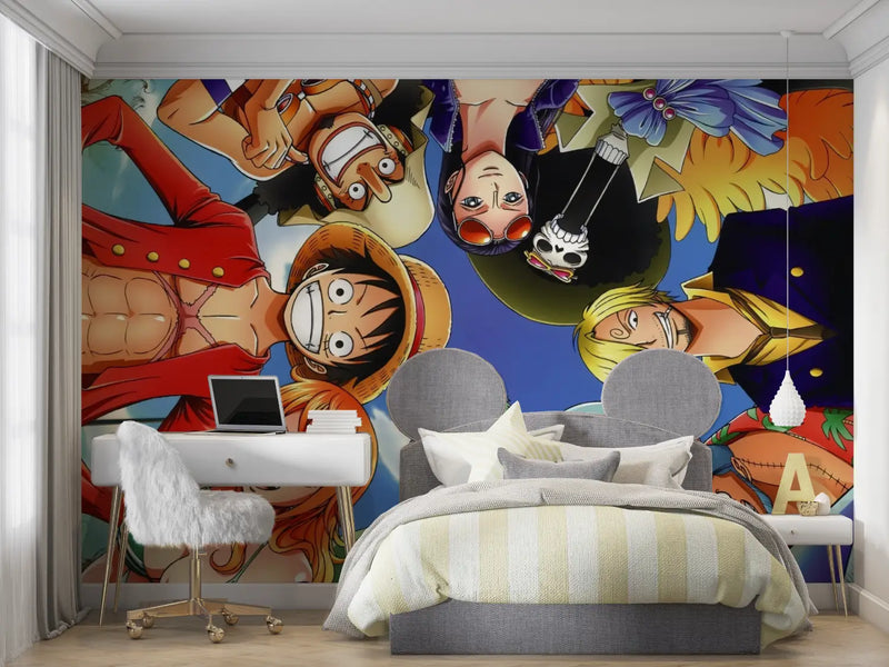 Papier Peint Personnages One Piece - chambre petit