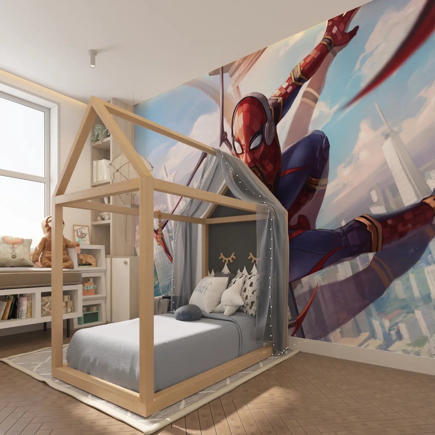 Teen Spiderman-Hintergrundbild - Second Image