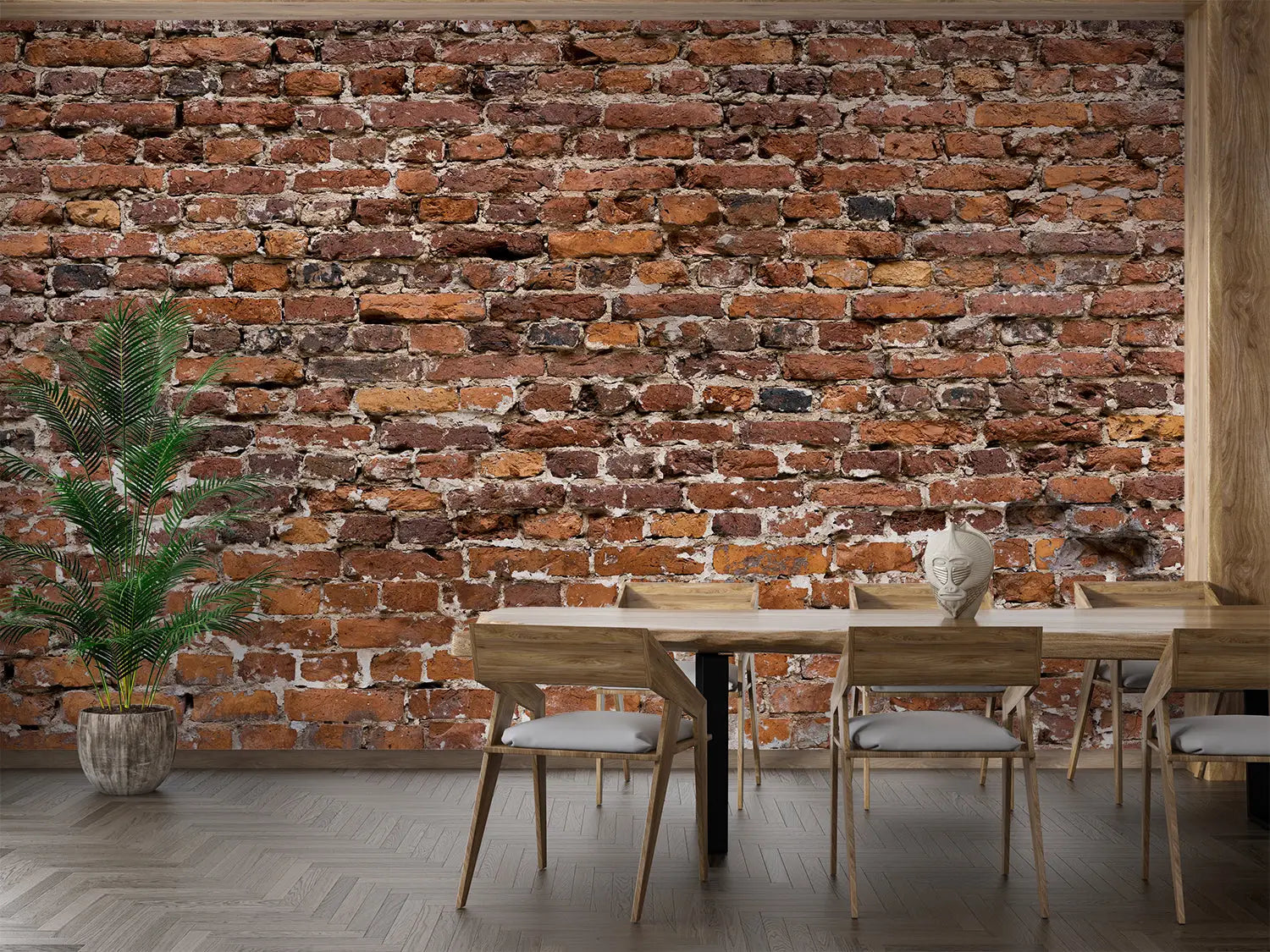 Brick Textured Wallpaper - Second Image