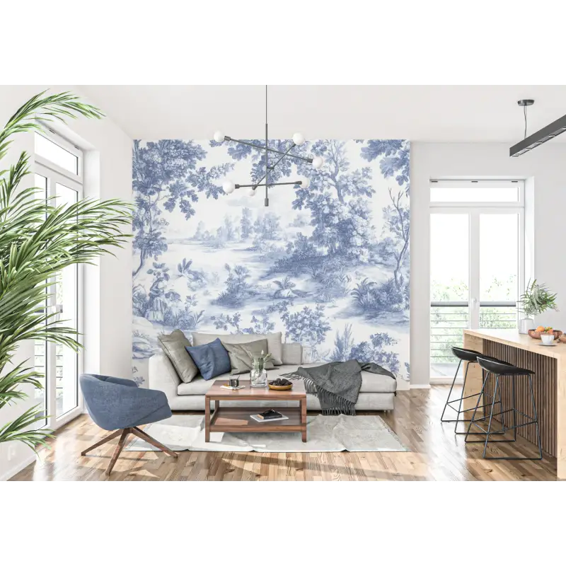 Jouy Panoramic Canvas Wallpaper - Second Image