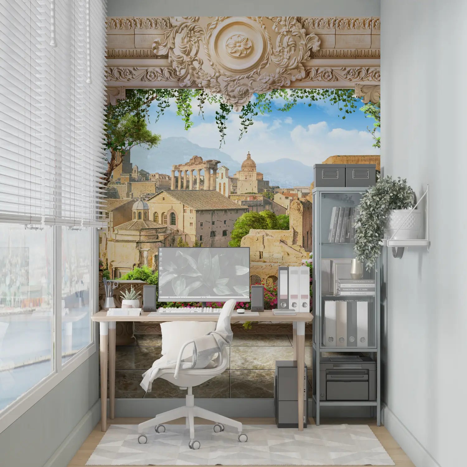 Trompe L Oeil 3D-Hintergrundbild - Second Image