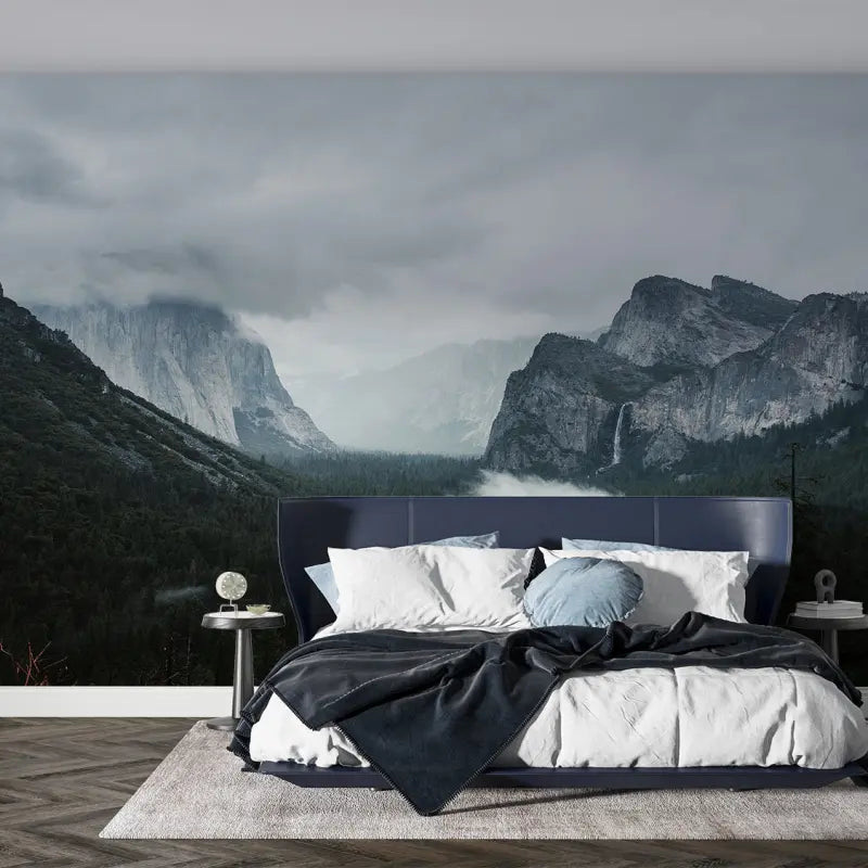 Trompe L Oeil Mountain Wallpaper - Second Image